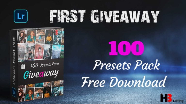 First Giveaway 100 Preset Pack HandBrake Editing