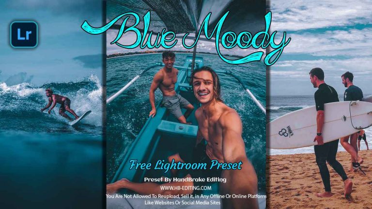 Blue Moody Lightroom Preset Free Download
