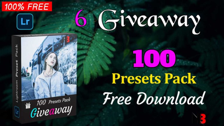 Best 100 Lightroom Presets 6 Giveaway Free Download