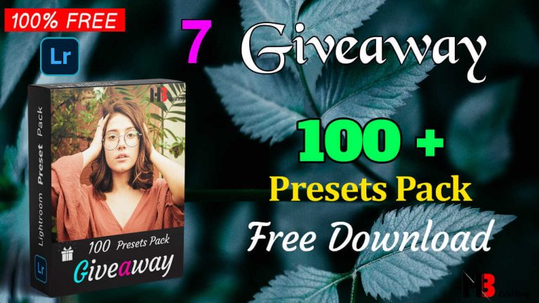 100+ Lightroom Presets 7 Giveaway Free Download